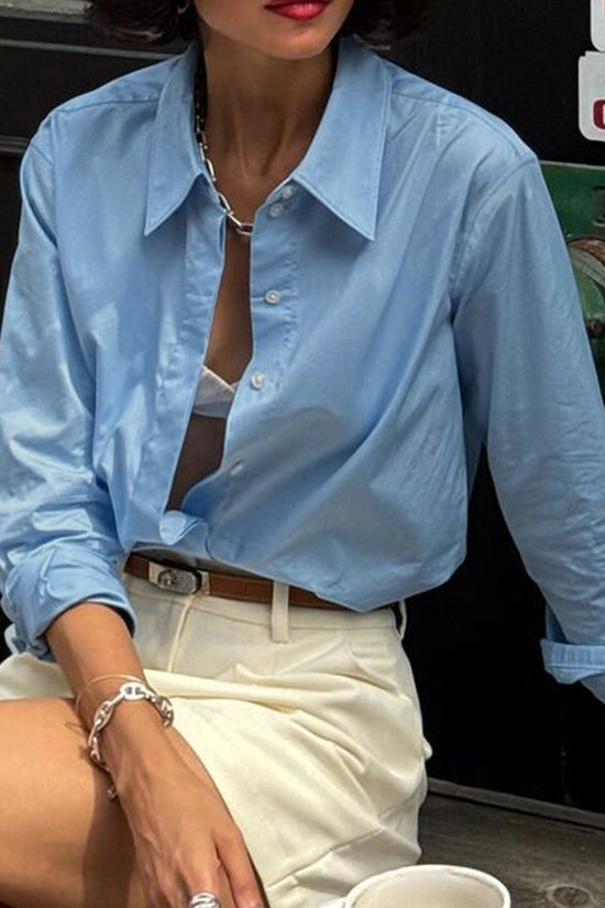 Classic Button-Up Blouse