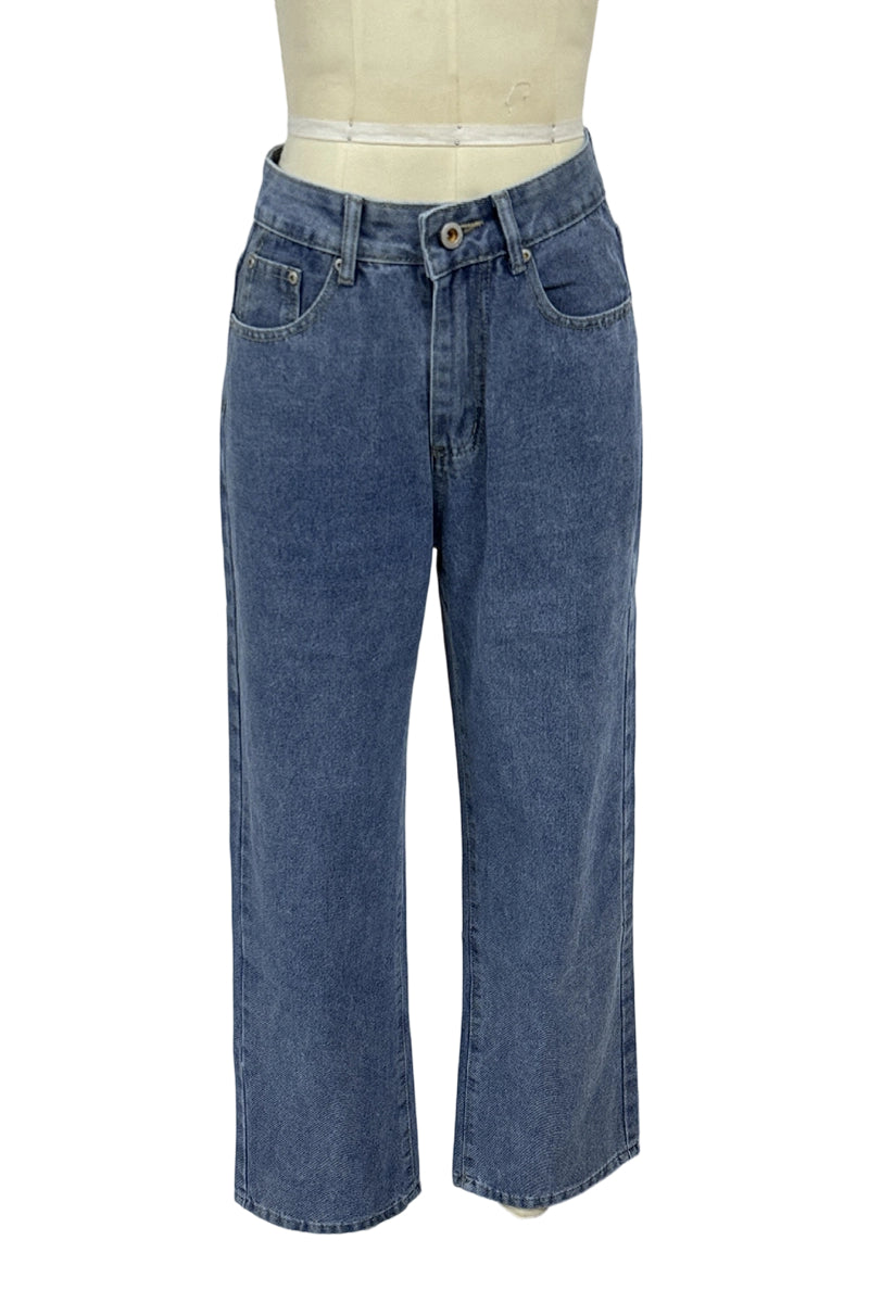 Classic Straight-Leg Jeans