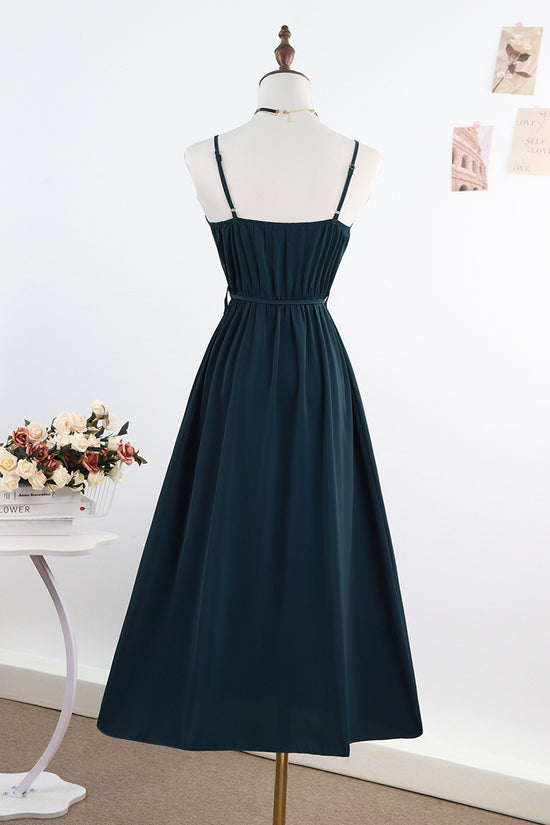 Elegant Sleeveless Wrap Maxi Dress