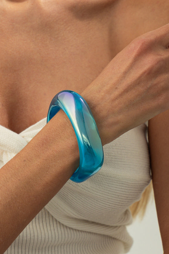 Iridescent Minimalist Bracelet
