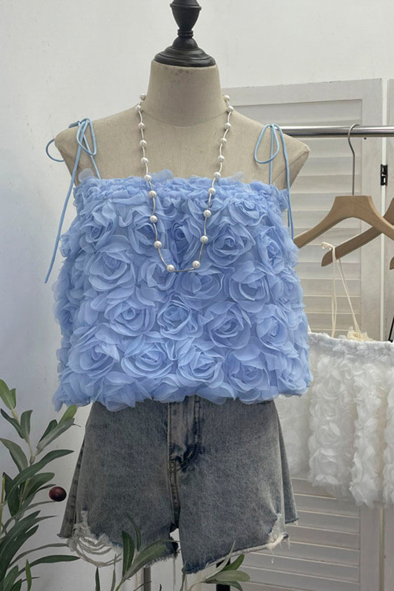 Floral Embellished Strap Camisole