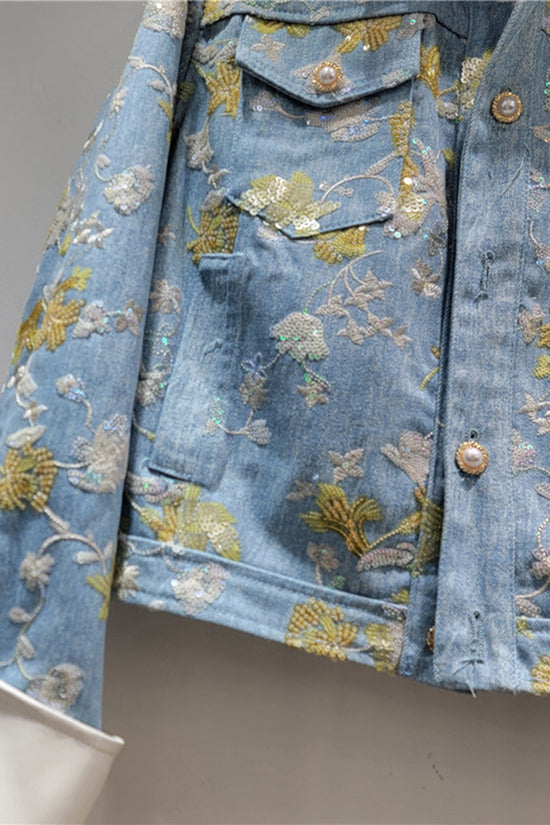 Embellished Denim Jacket
