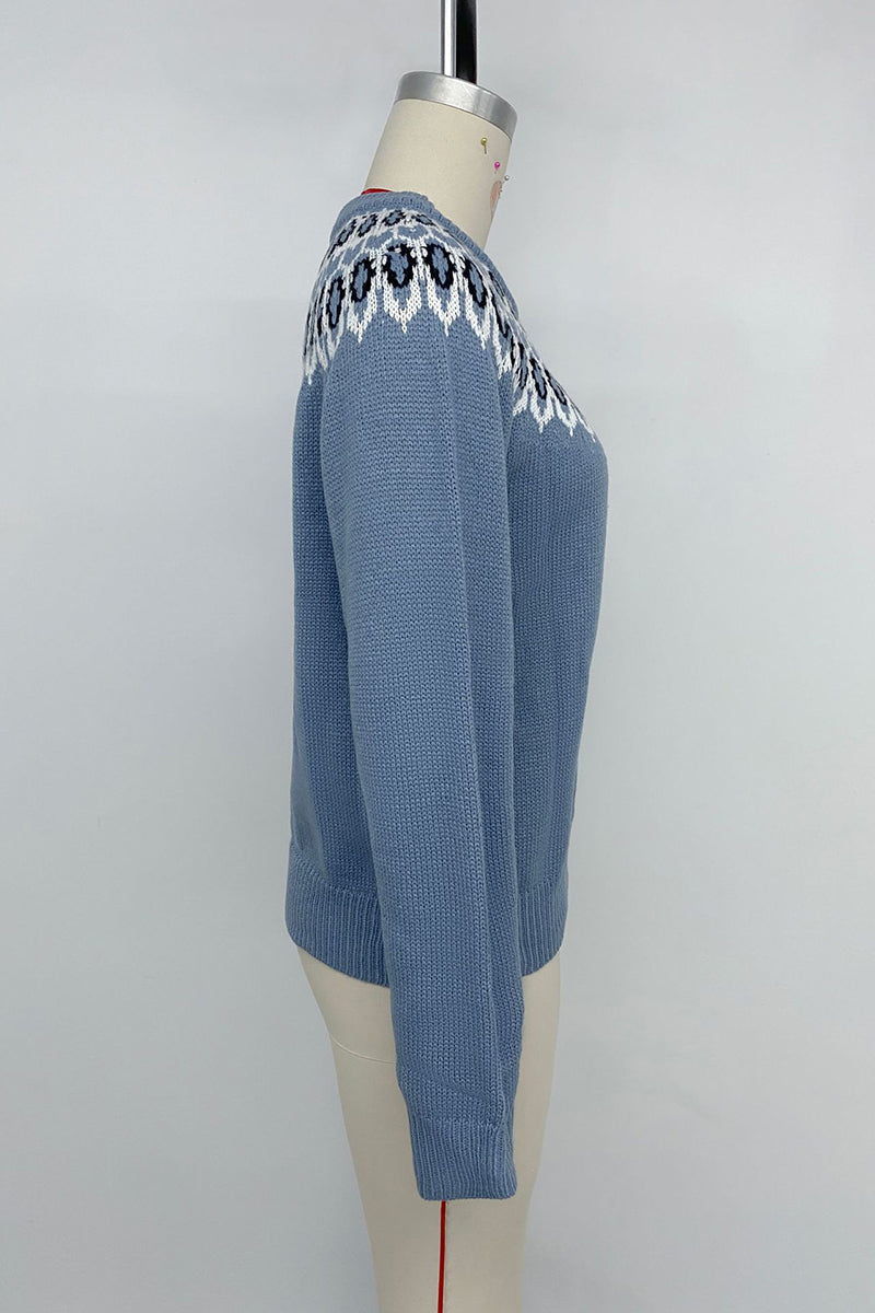 Nordic Pattern Cozy Sweater