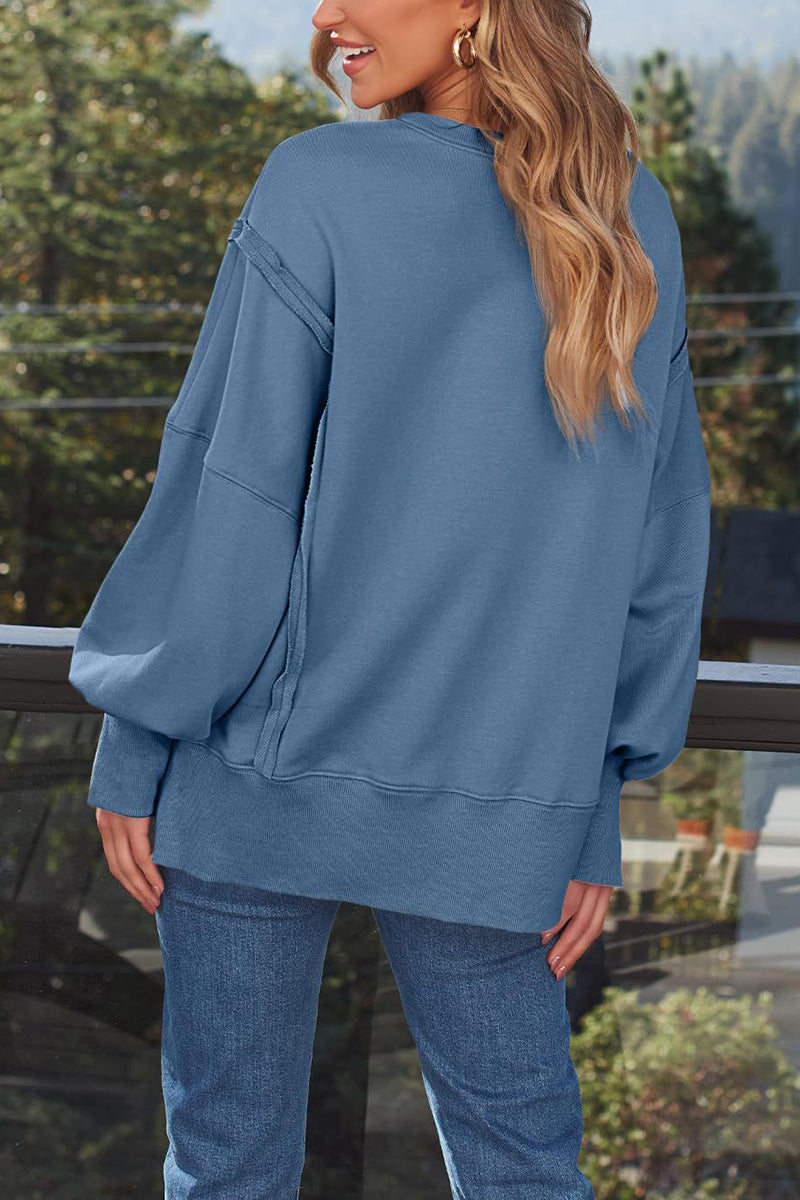 Oversized Dropped Shoulder Sweatshirt