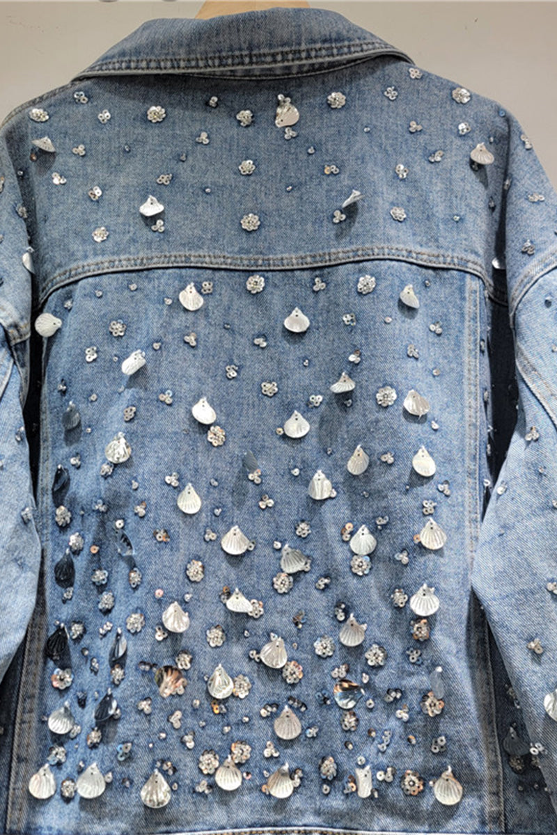 Embellished Denim Jacket