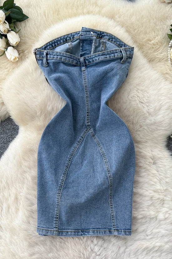 Bodycon Denim Dress