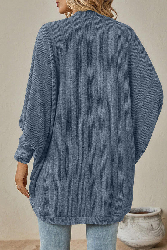 Cozy Open-Front Cardigan