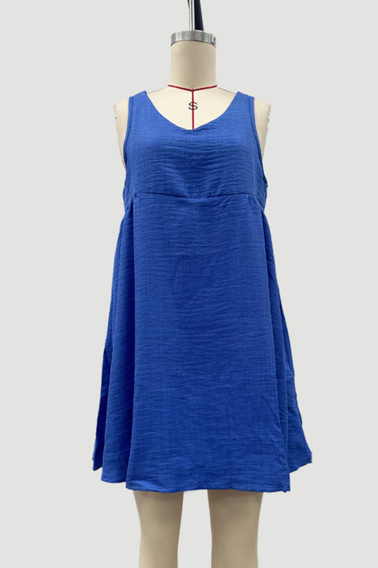 Chic Sleeveless Casual Dress