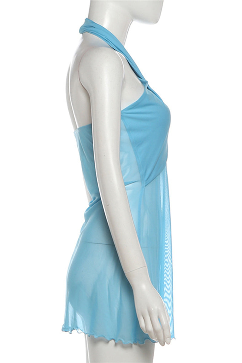 Halter Wrap Tank Top