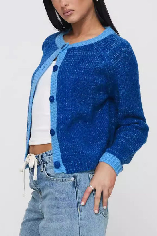 Button-Up Long Sleeve Casual Cardigan