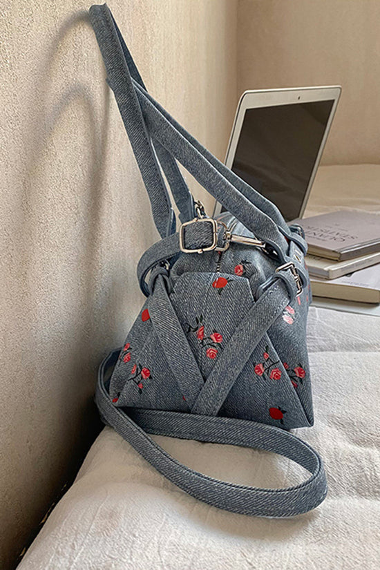 Floral Pattern Mini Handbag