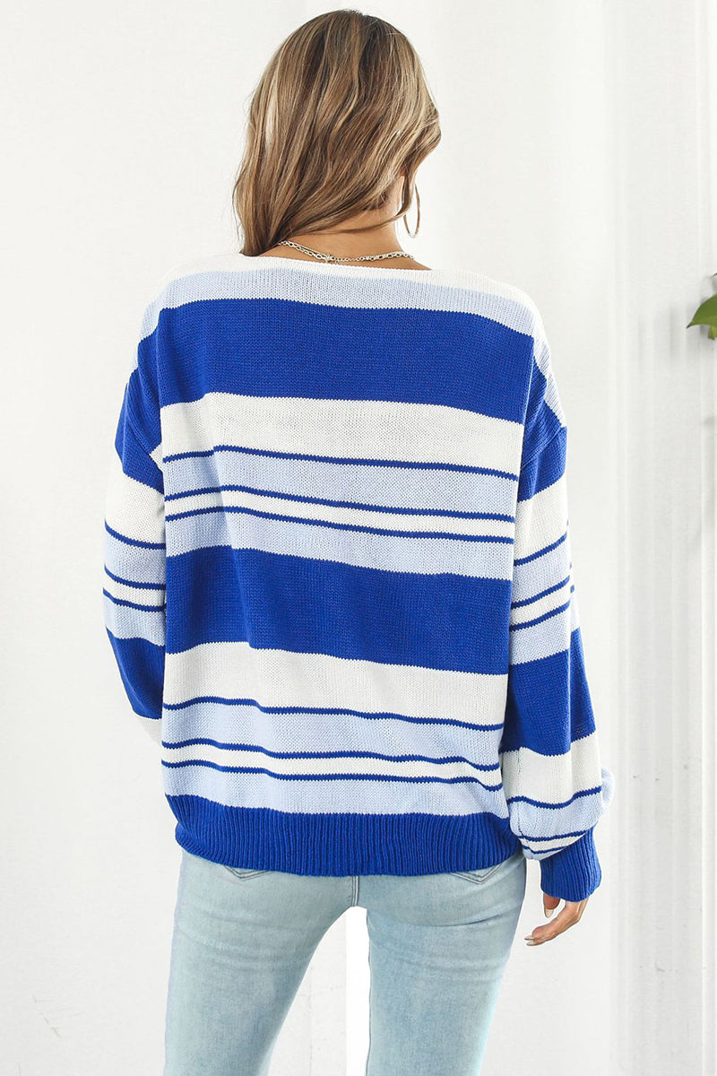 Striped Oversized Sweater