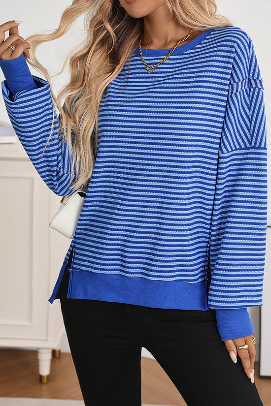 Cozy Oversized Textured Sweatshirt
