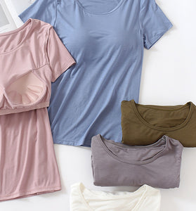 Classic Crew Neck Short Sleeve T-Shirt