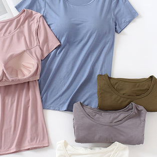 Classic Crew Neck Short Sleeve T-Shirt
