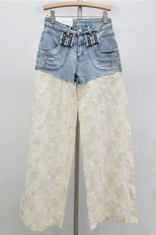 Hybrid Straight-Leg Jeans