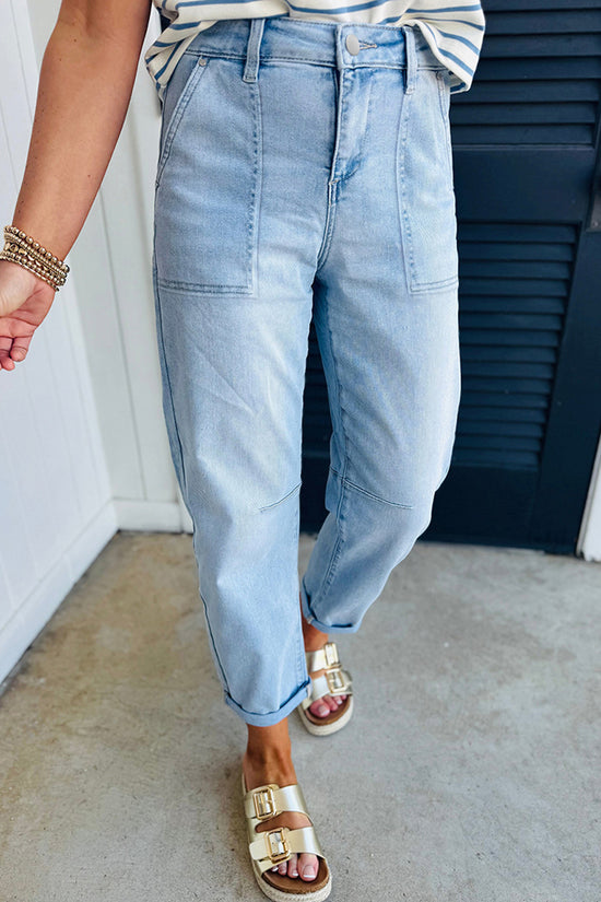 Relaxed Fit Barrel Jeans