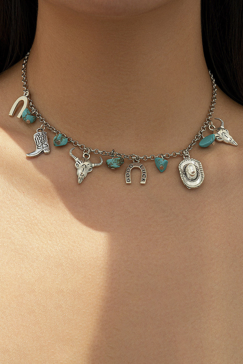 Western Charm Pendant Necklace