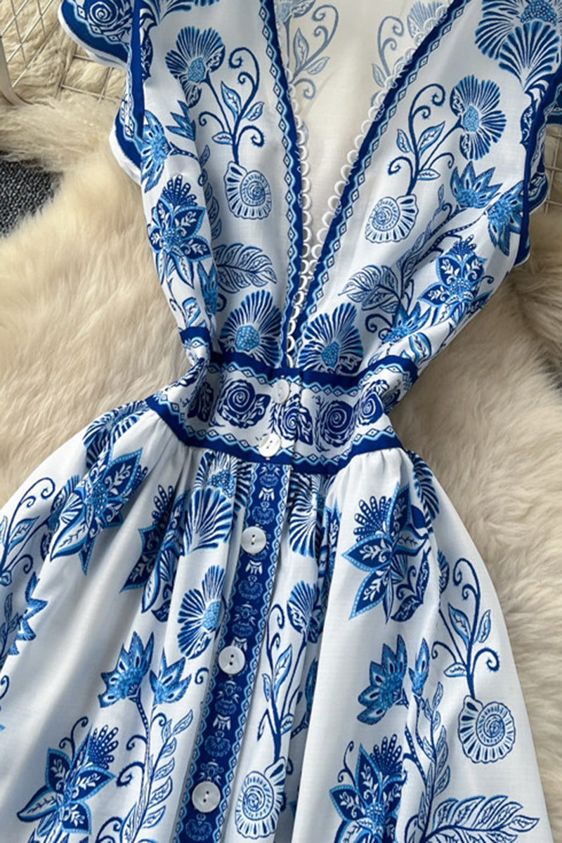 Floral Bohemian Maxi Dress