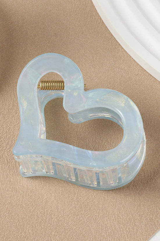 Heart-Shaped Hair Claw