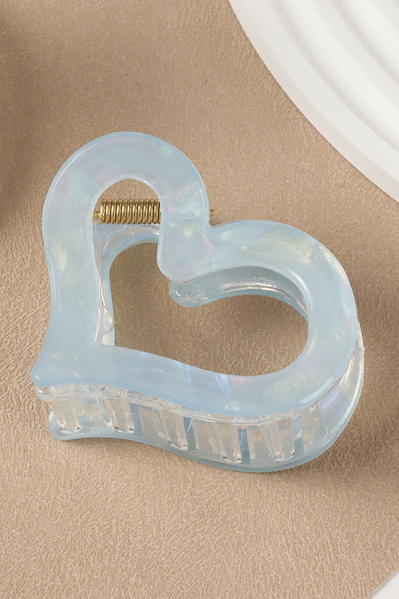 Heart-Shaped Hair Claw