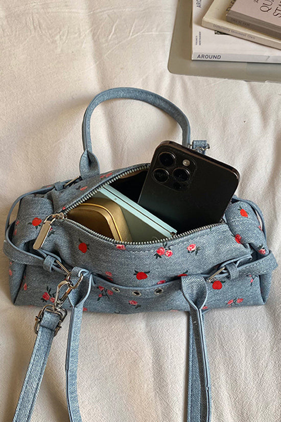 Floral Pattern Mini Handbag