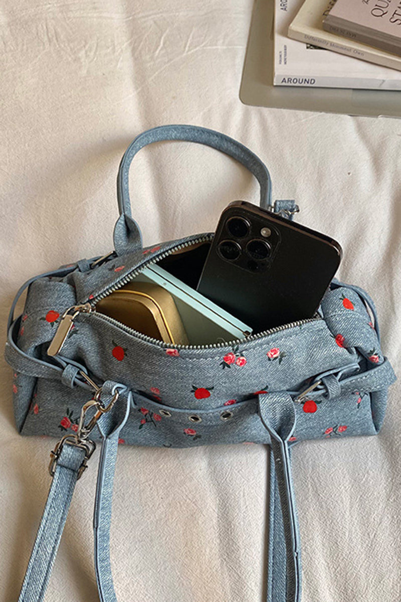 Floral Pattern Mini Handbag
