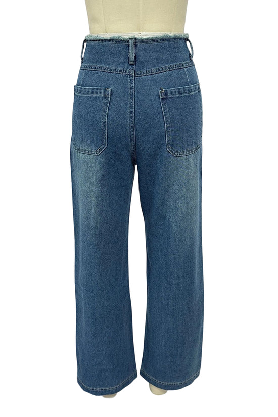 Classic Straight Fit Denim Jeans