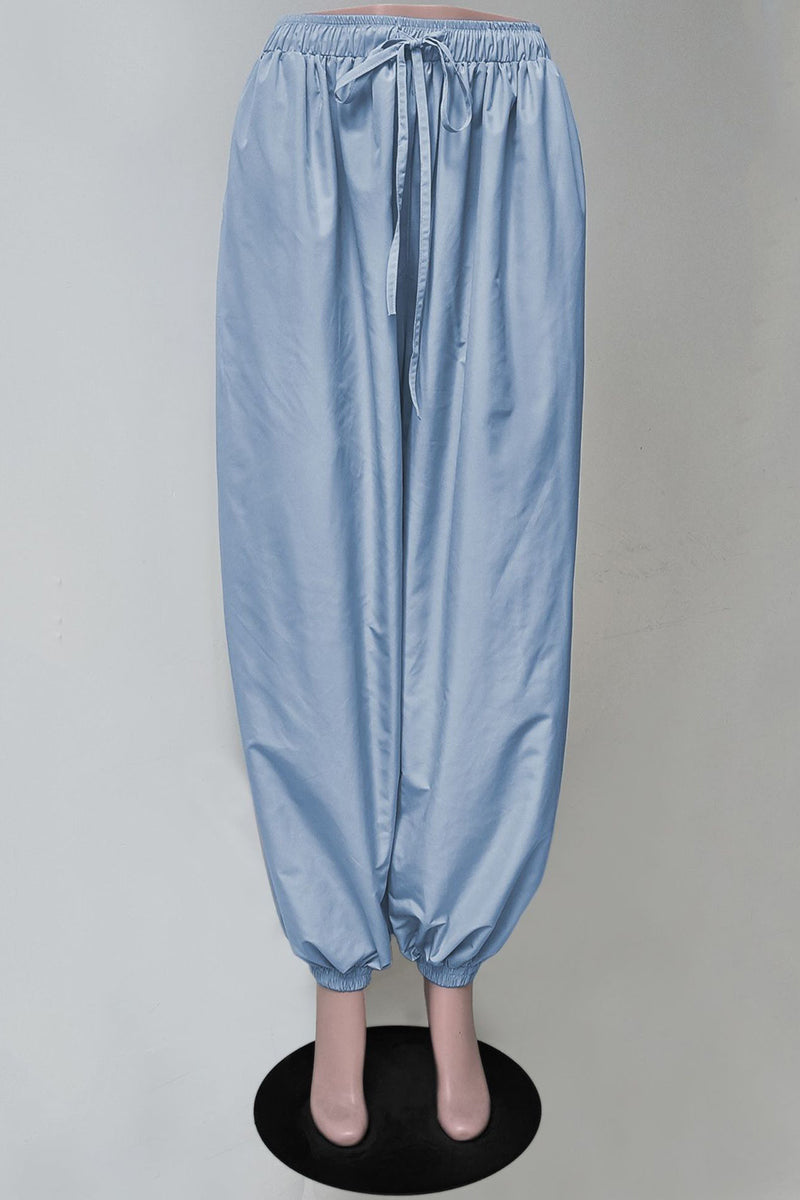 Elegant Oversized Casual Pants