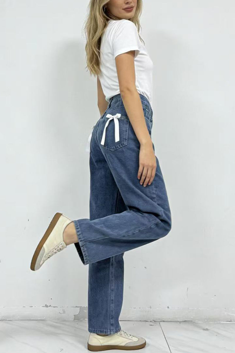 Classic Straight-Leg Jeans