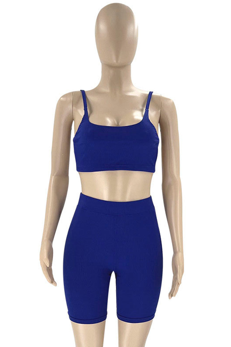 Sleek Sleeveless Workout Set