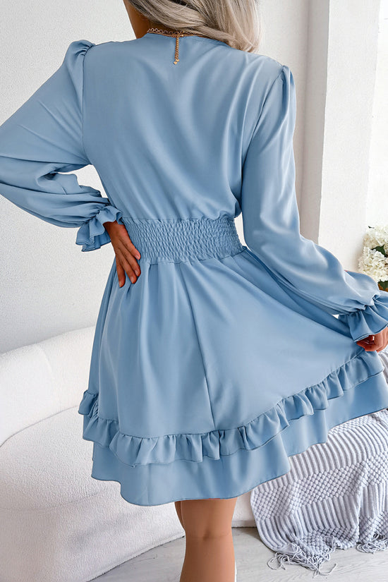 Bow Tie Front Casual Dress