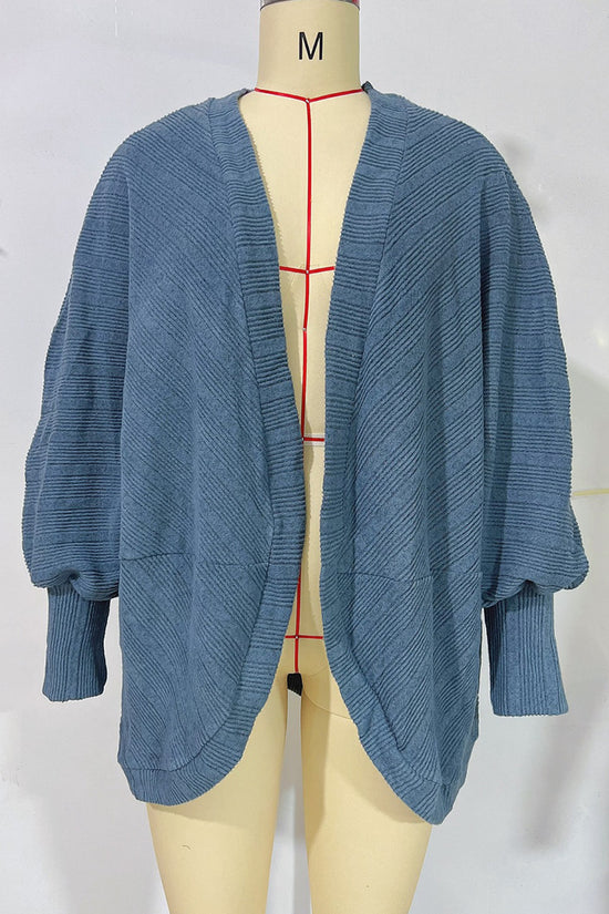 Cozy Open-Front Cardigan
