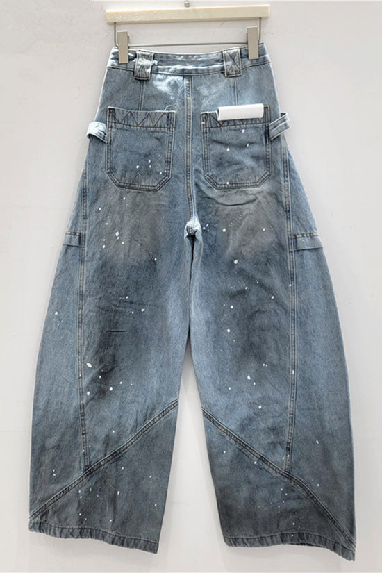 Trendy Straight Cargo Jeans