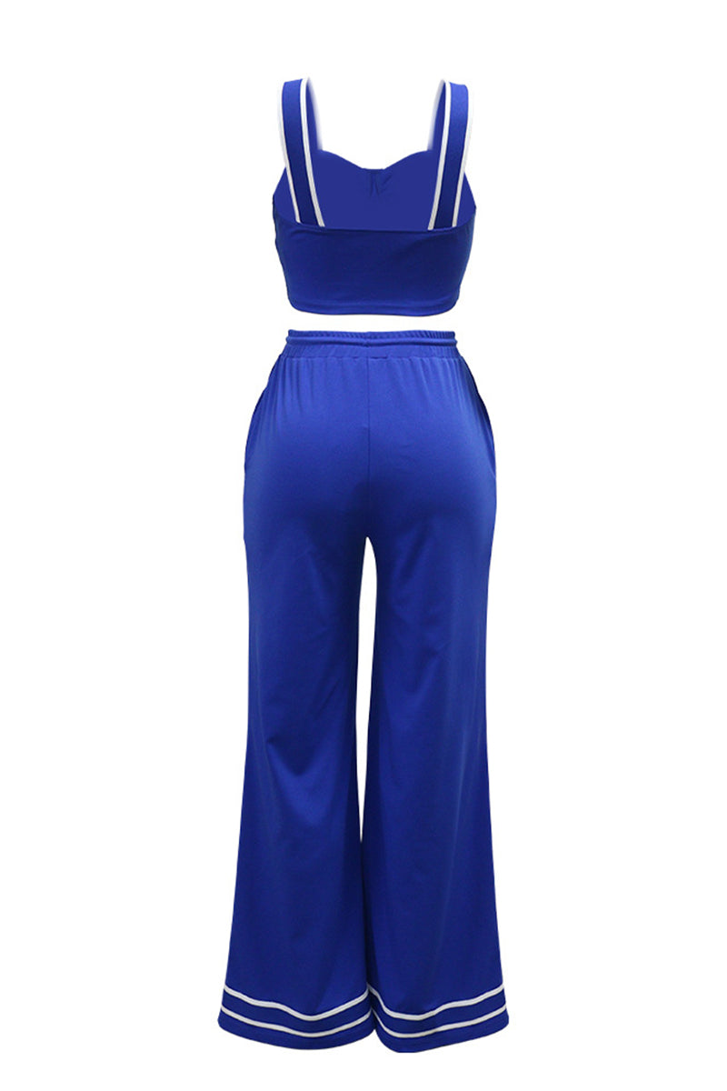 Strappy Cutout Pants Set