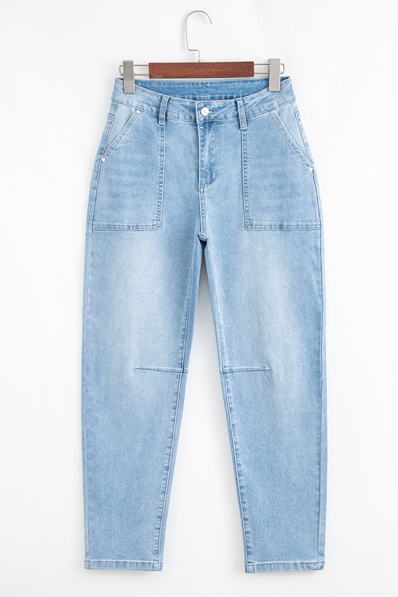 Relaxed Fit Barrel Jeans