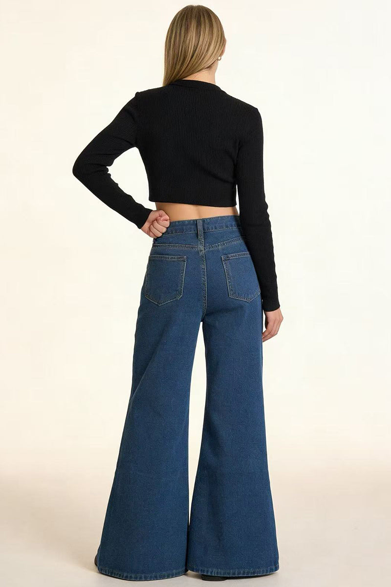 Classic Wide Leg Jeans