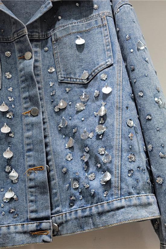 Embellished Denim Jacket