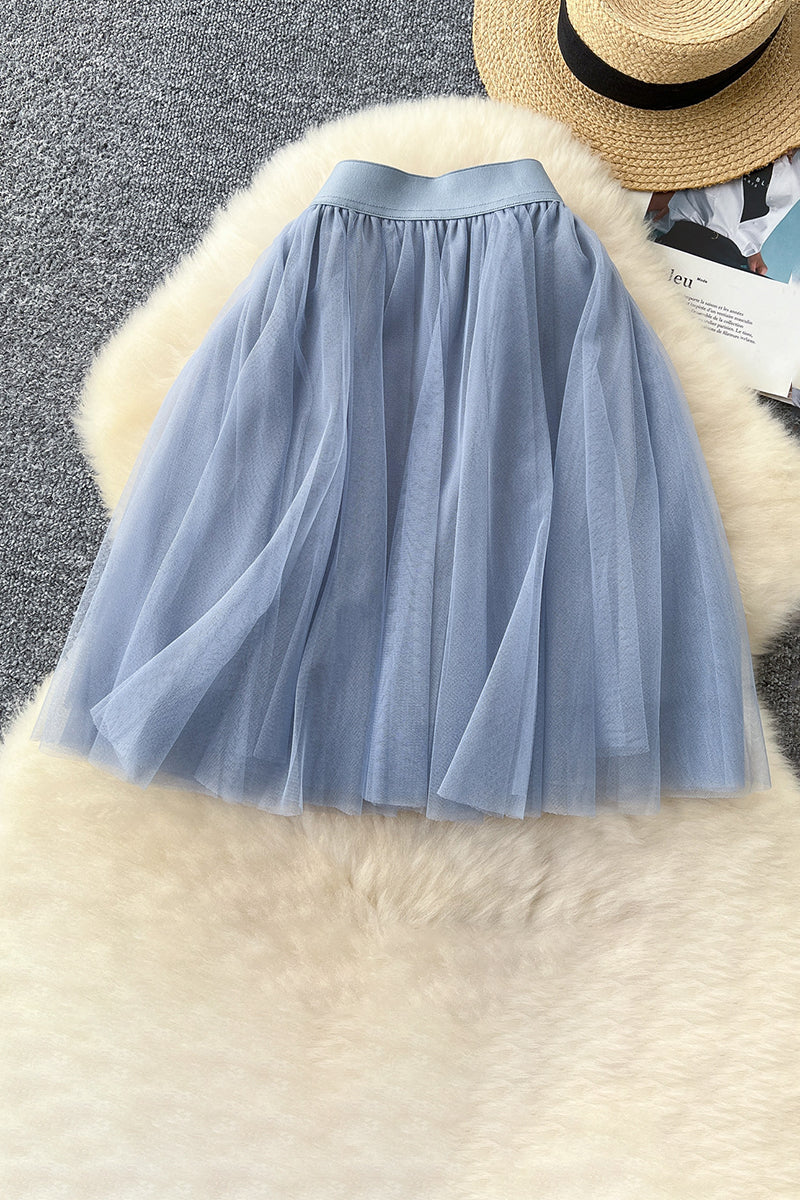 Elegant Layered Mini Skirt