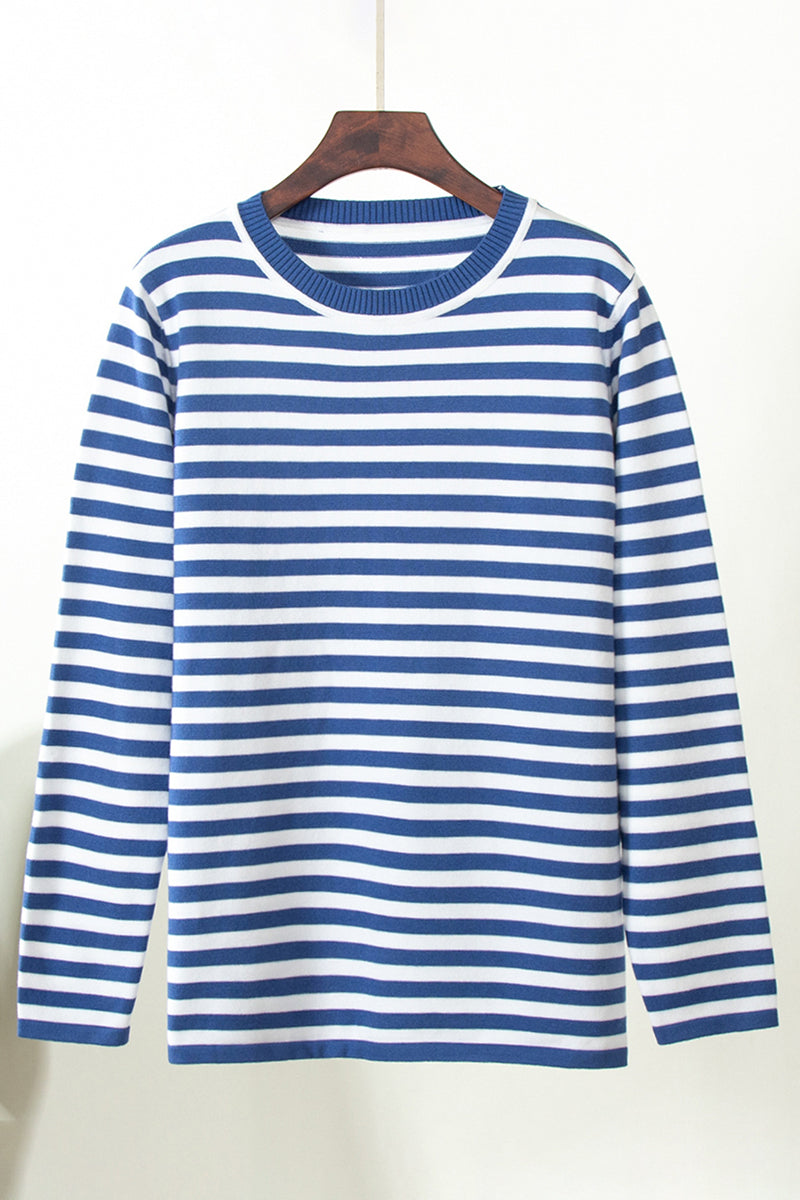 Striped Long Sleeve Sweater