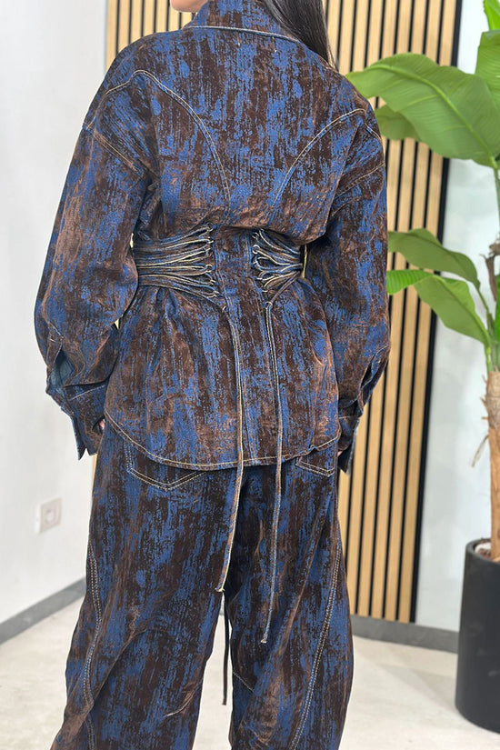 Chic Urban Style Pants Set