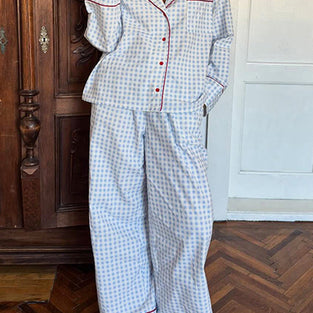 Cozy Lounge Set with Button Details