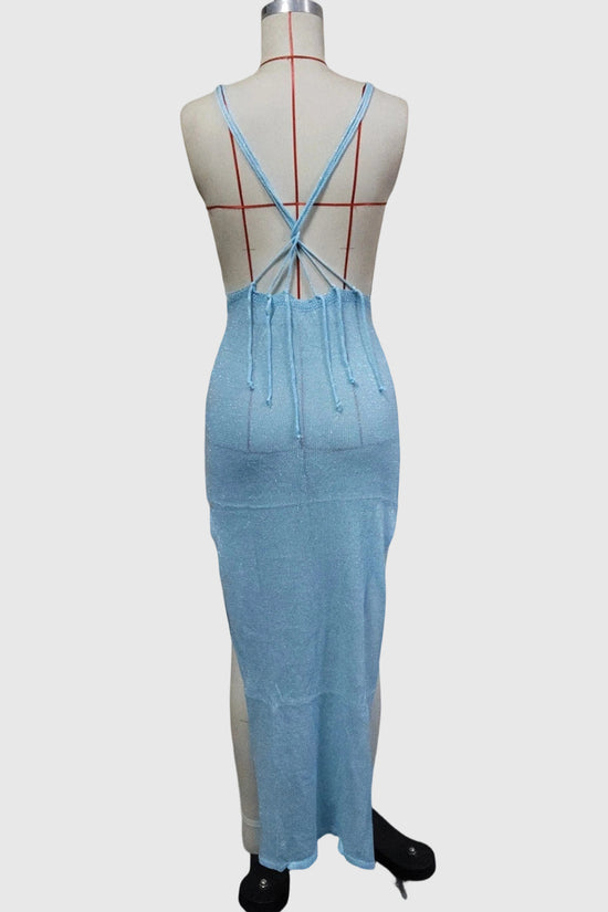 Elegant Sleeveless Maxi Cover-Up