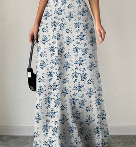Floral Print Skirt