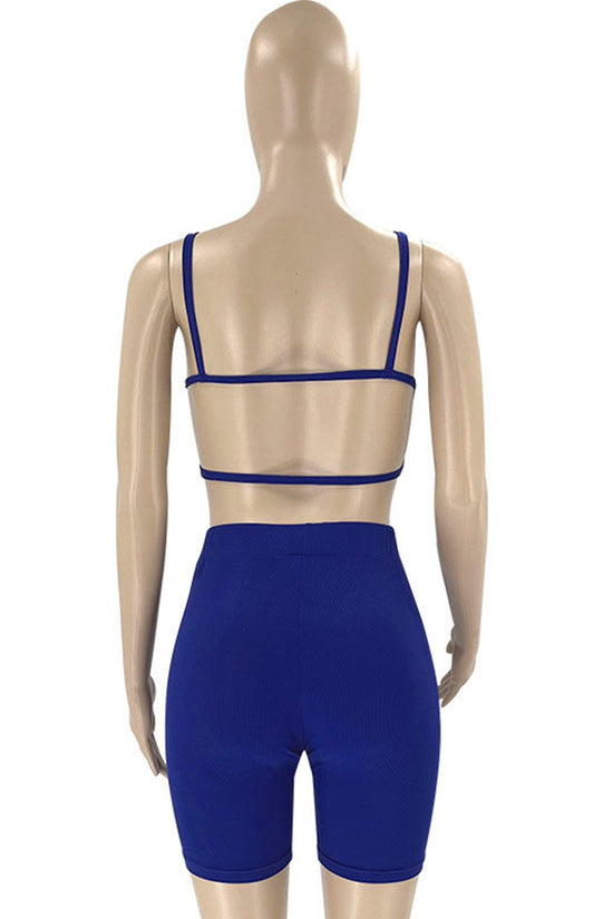 Sleek Sleeveless Workout Set