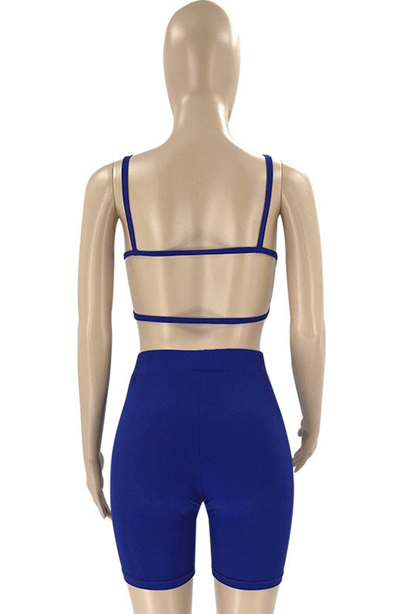 Sleek Sleeveless Workout Set