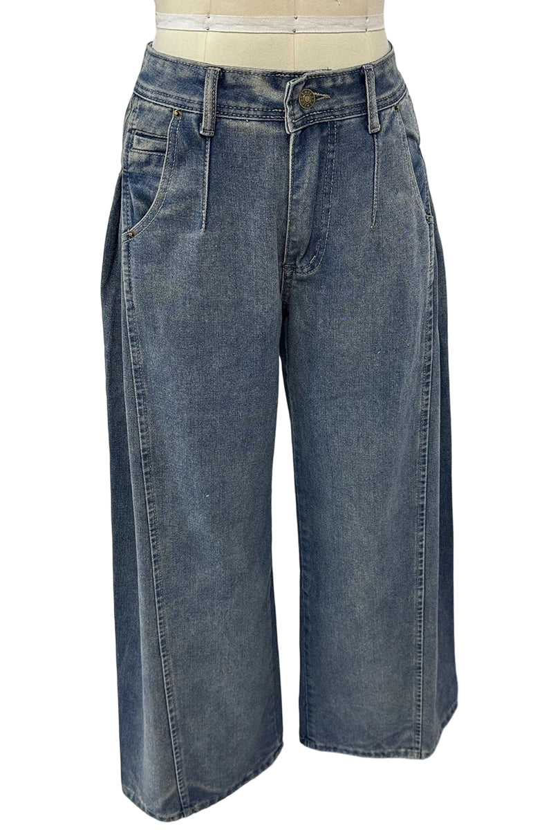 Relaxed Fit Straight Leg Jeans