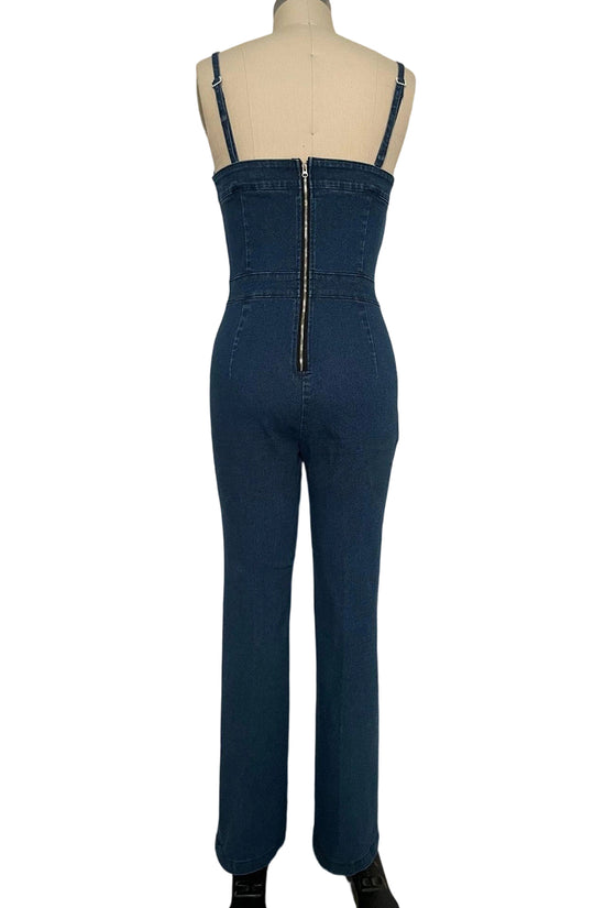 Sleeveless Wide-Leg Jumpsuit