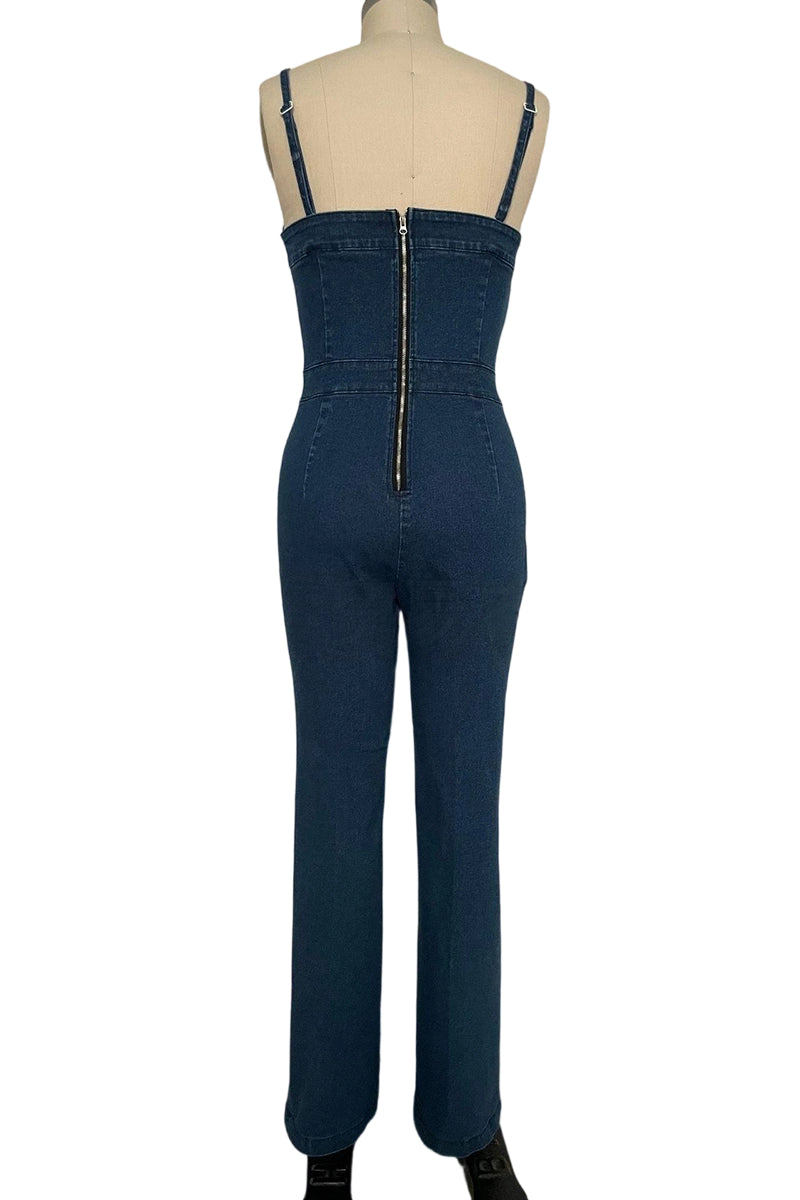 Sleeveless Wide-Leg Jumpsuit