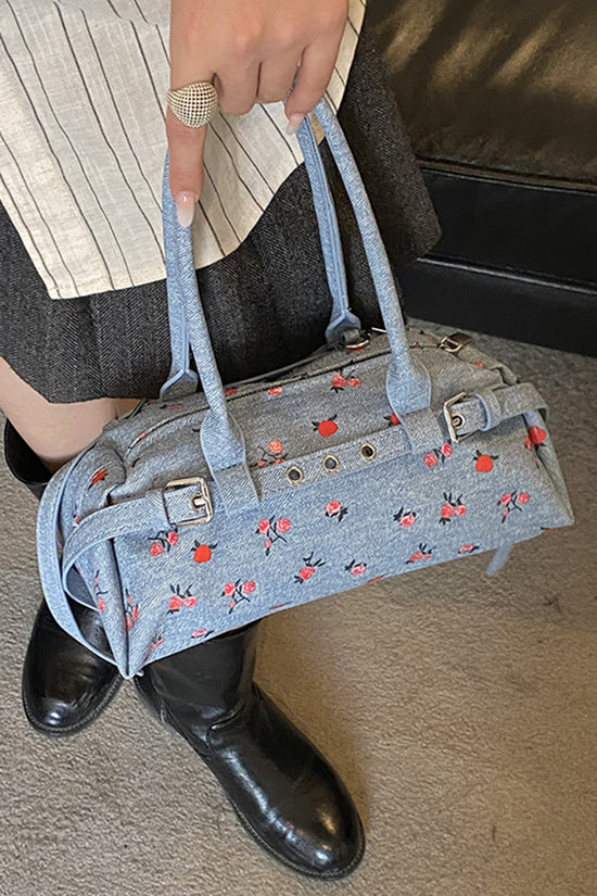 Floral Pattern Mini Handbag